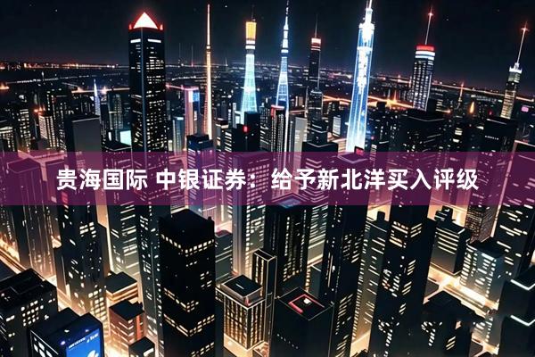 贵海国际 中银证券：给予新北洋买入评级