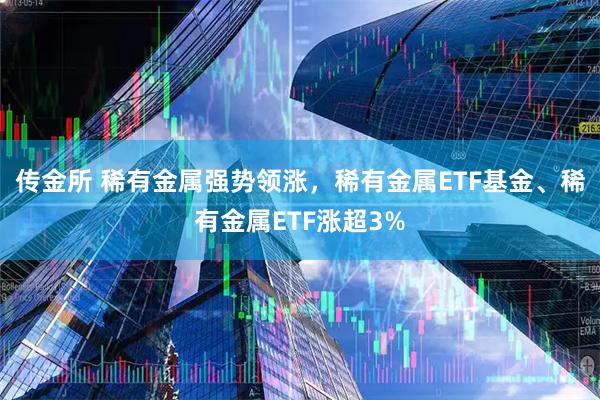 传金所 稀有金属强势领涨，稀有金属ETF基金、稀有金属ETF涨超3%