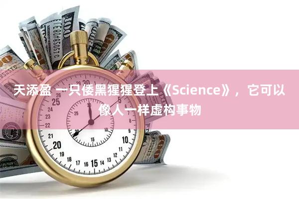 天添盈 一只倭黑猩猩登上《Science》，它可以像人一样虚构事物